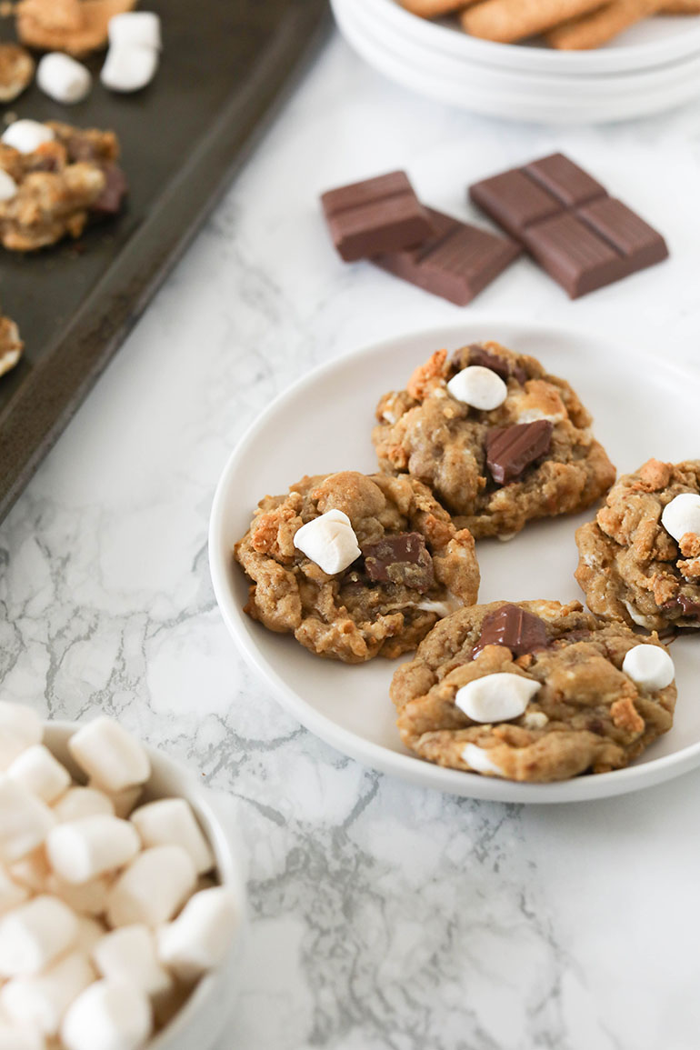 Vegan S'mores Cookies