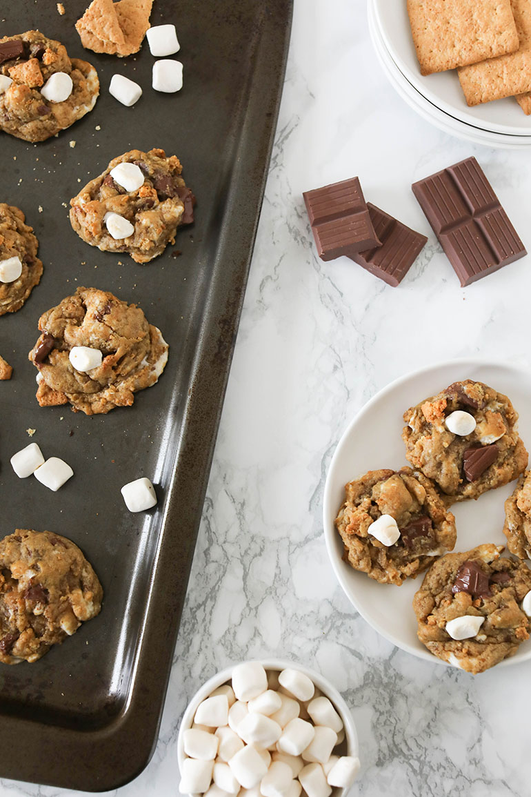 Vegan S'mores Cookies