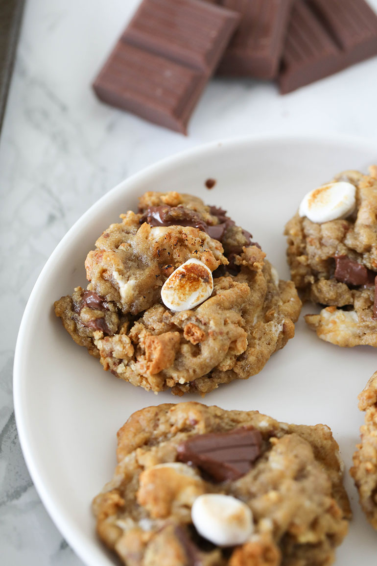 Vegan S'mores Cookies