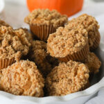 Vegan Pumpkin Cream Cheese Muffins