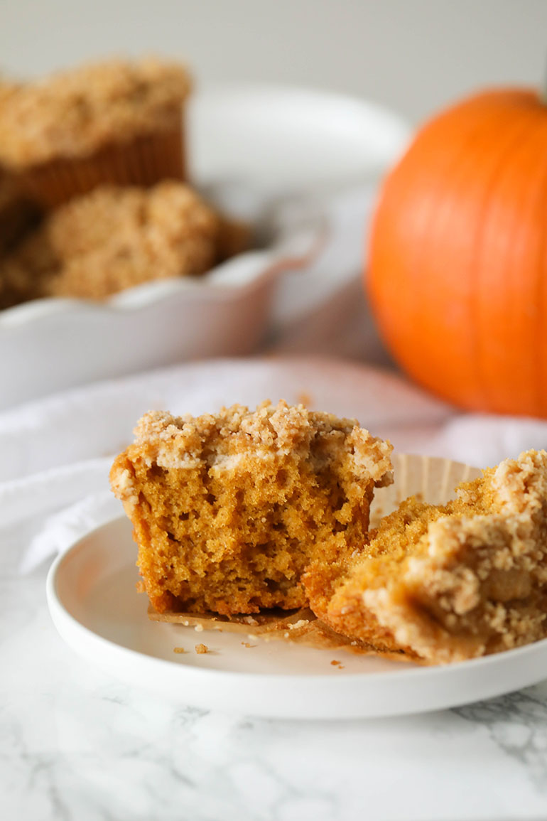 Vegan Cream Cheese Pumpkin Muffins