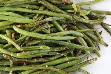 Easy Vegan Air Fried Green Beans