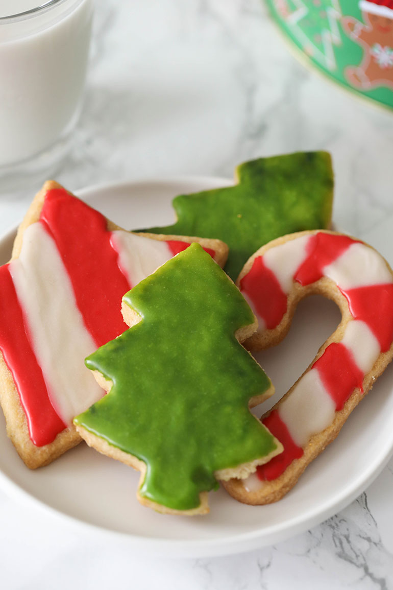 Vegan Cutout Christmas Cookies