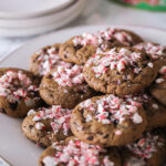 Vegan Peppermint Chocolate Chip Cookies