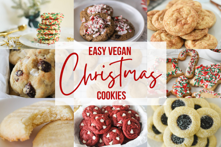 Easy Vegan Christmas Cookies | ICanYouCanVegan