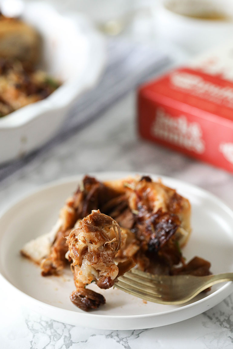 Vegan BBQ Jackfruit Pizza Rolls