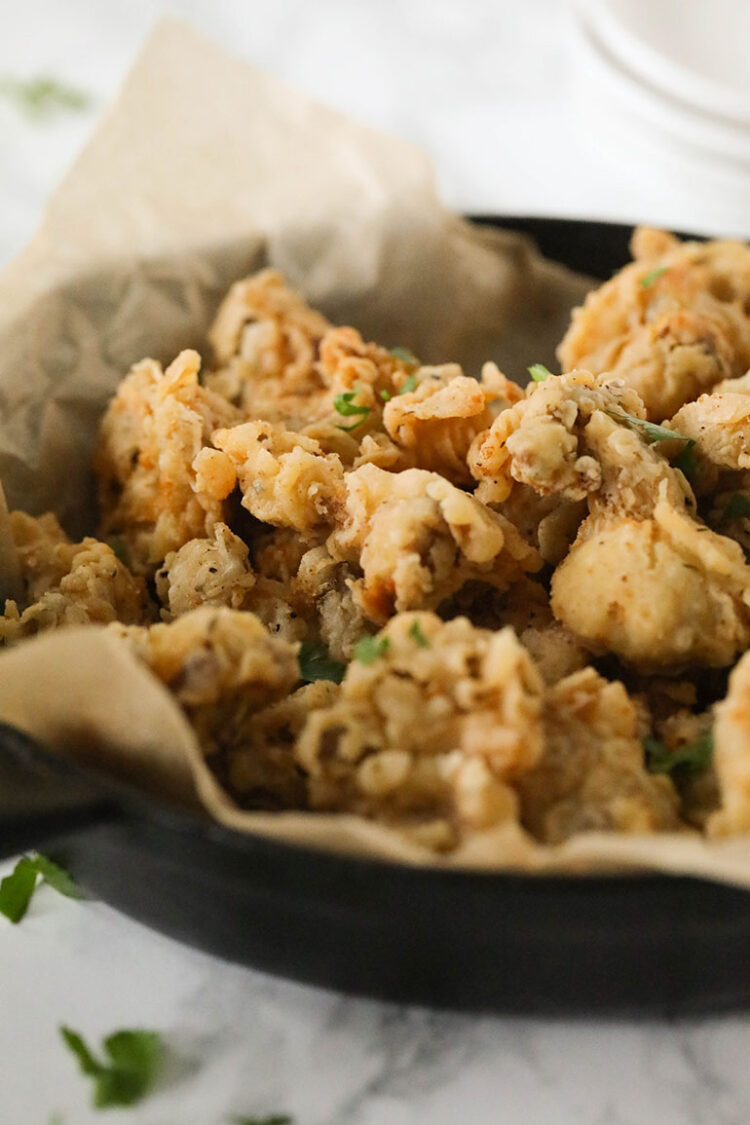 Vegan Fried Oyster Mushrooms (Easy and Amazing)