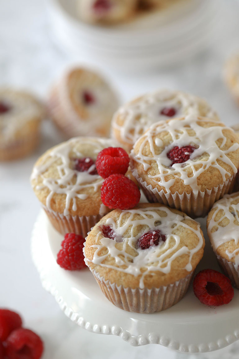 Vegan Raspberry Muffins