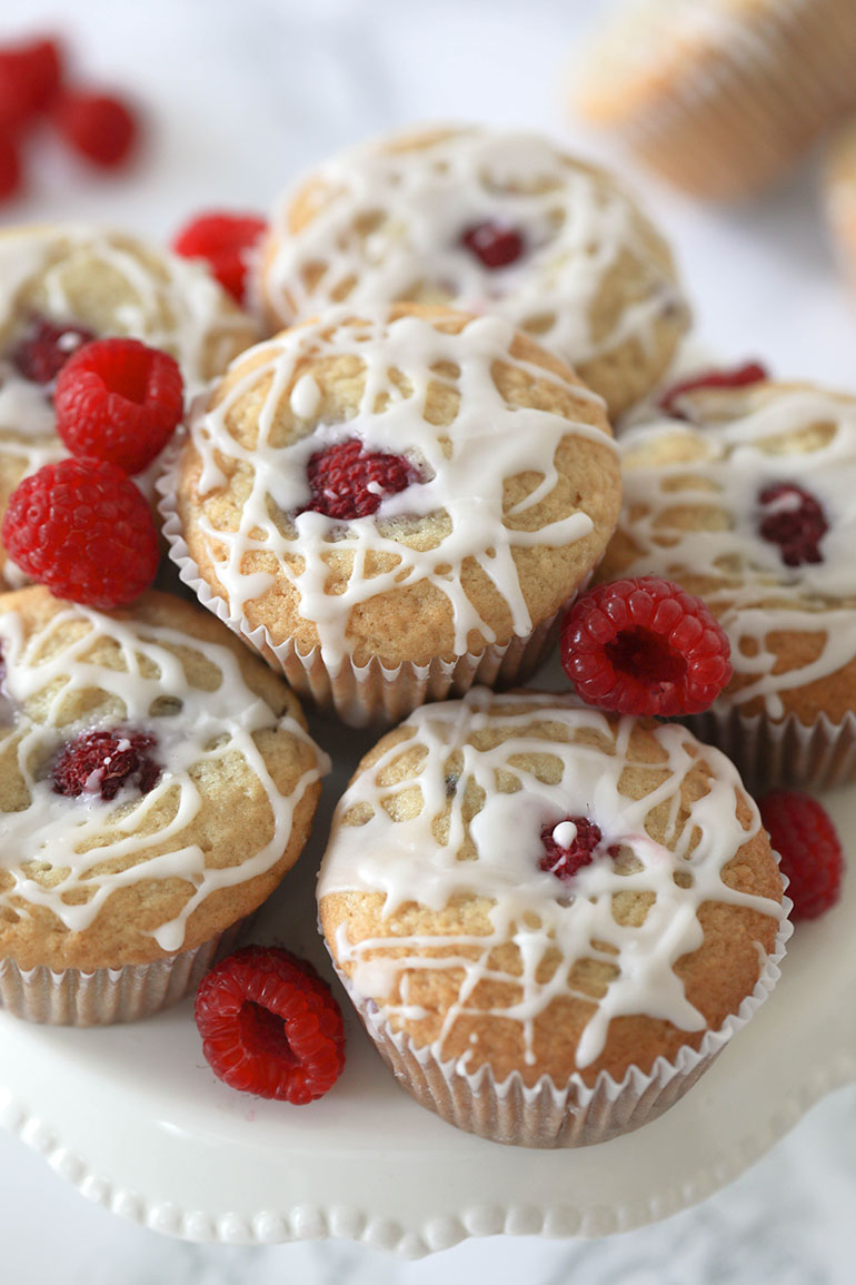 Vegan Raspberry Muffins