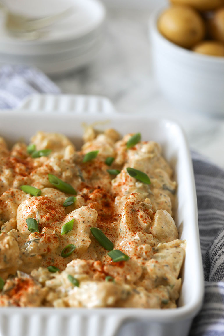 Classic Southern Vegan Potato Salad