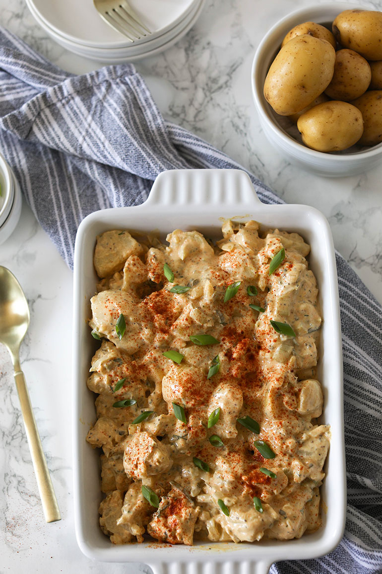 Classic Southern Vegan Potato Salad