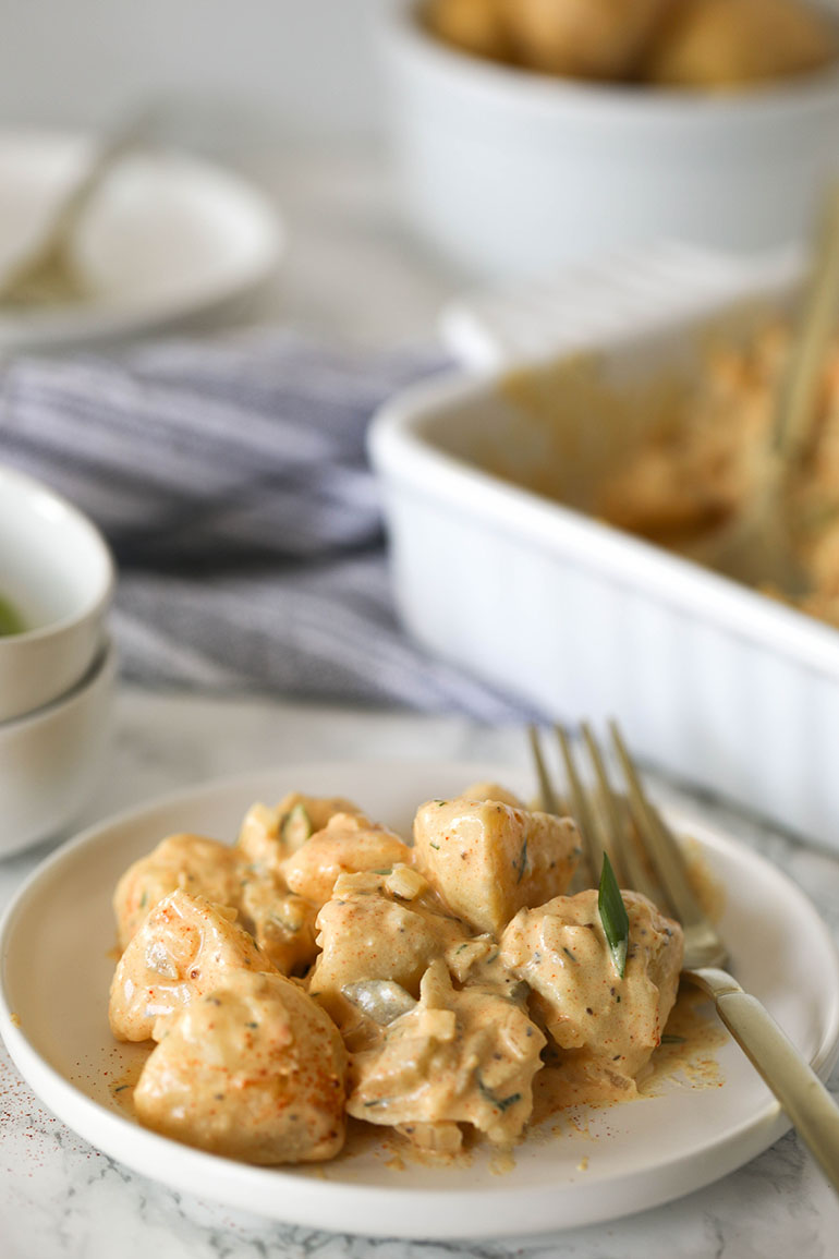 Classic Southern Vegan Potato Salad