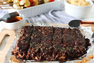 Vegan BBQ Ribs