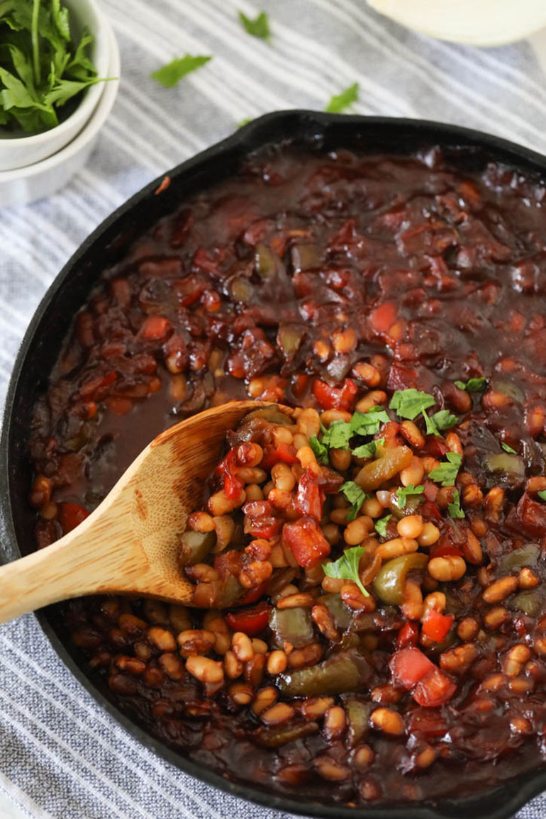 Easy Vegan BBQ Baked Beans