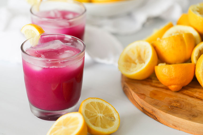 Dragon Fruit Lemonade