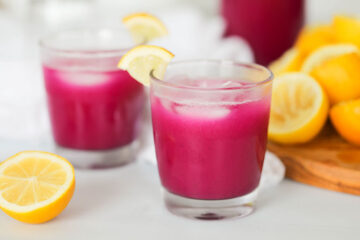 Easy Dragon Fruit Lemonade