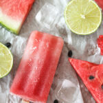 Watermelon Boozy Popsicles