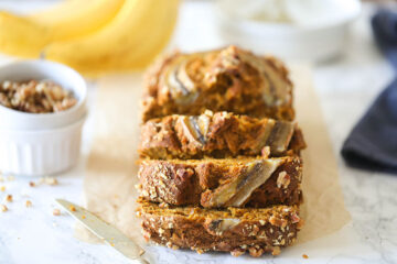 Vegan Pumpkin Banana Bread