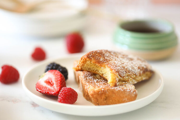 Vegan French Toast Sticks With JUST Egg [+ VIDEO] ICanYouCanVegan