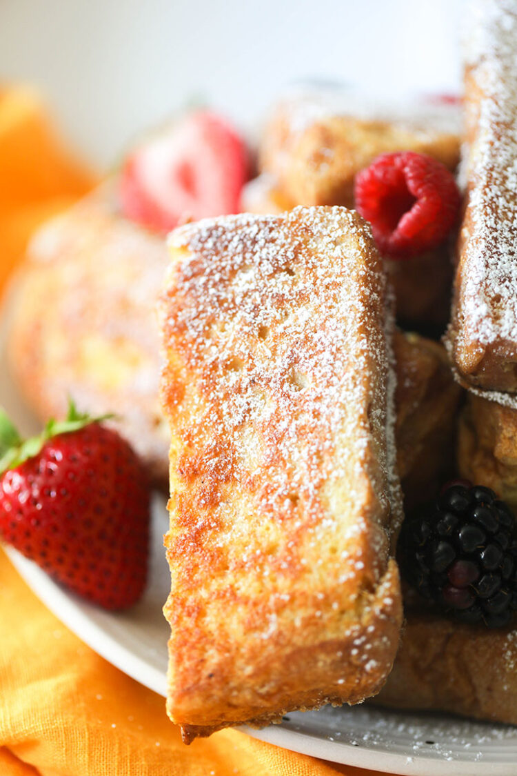 Vegan French Toast Sticks With JUST Egg [+ VIDEO] ICanYouCanVegan