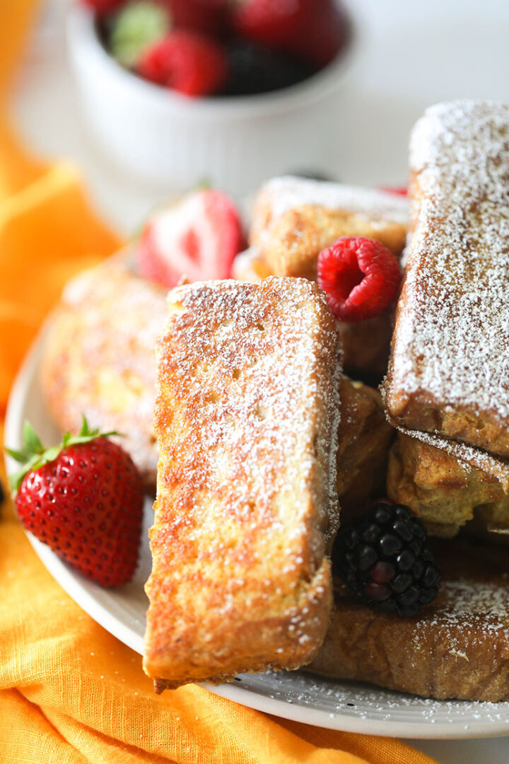 Vegan French Toast Sticks With JUST Egg [+ VIDEO] ICanYouCanVegan