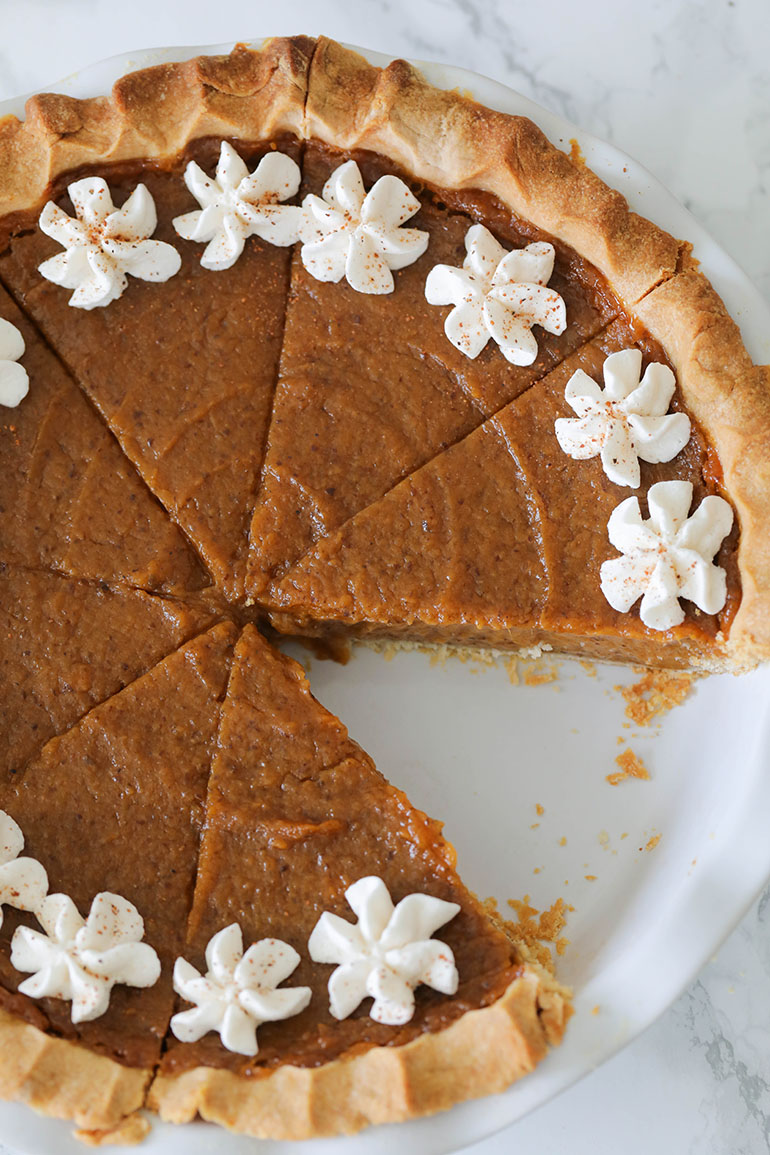 Easy Vegan Sweet Potato Pie