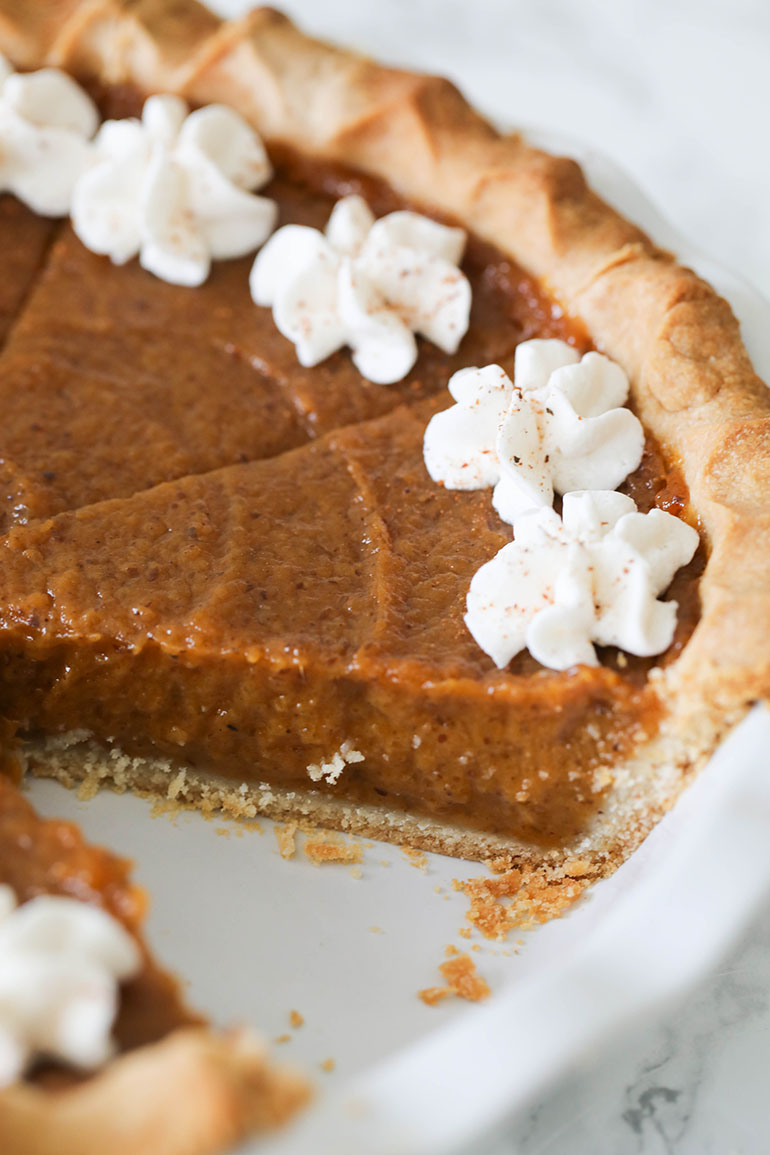 Easy Vegan Sweet Potato Pie