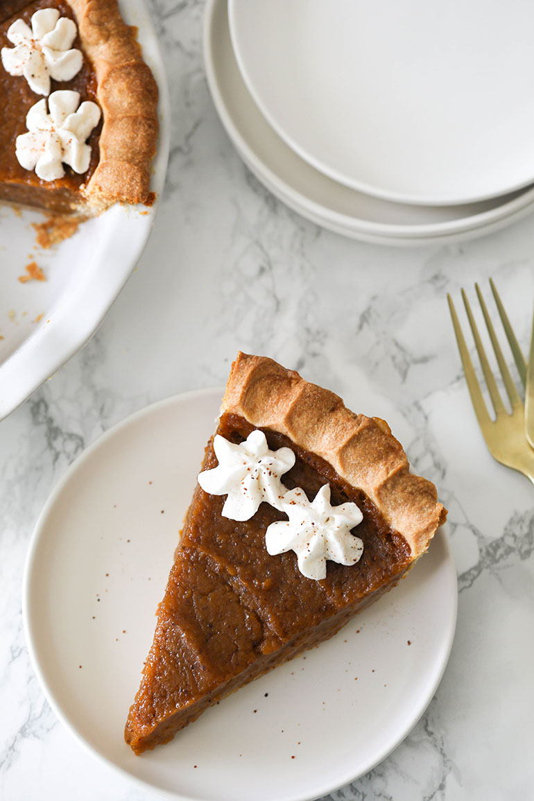 Easy Vegan Sweet Potato Pie