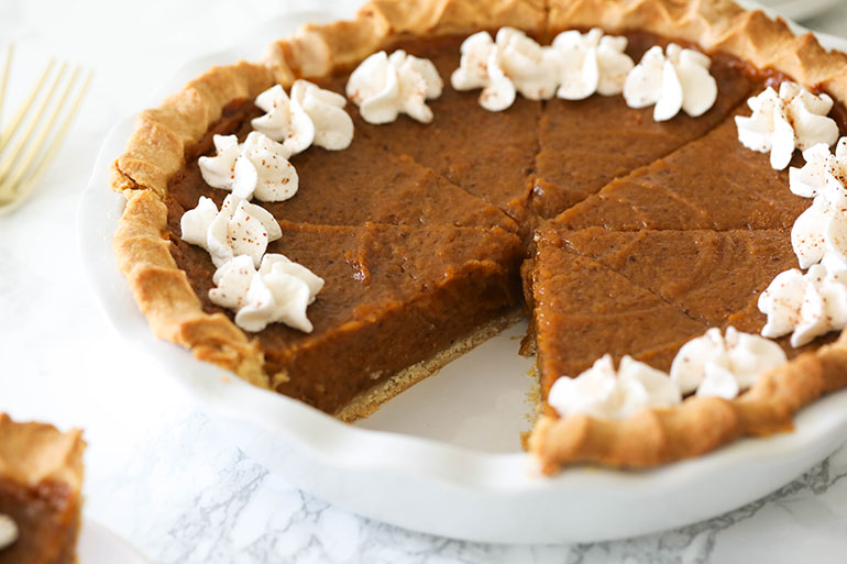 Easy Vegan Sweet Potato Pie