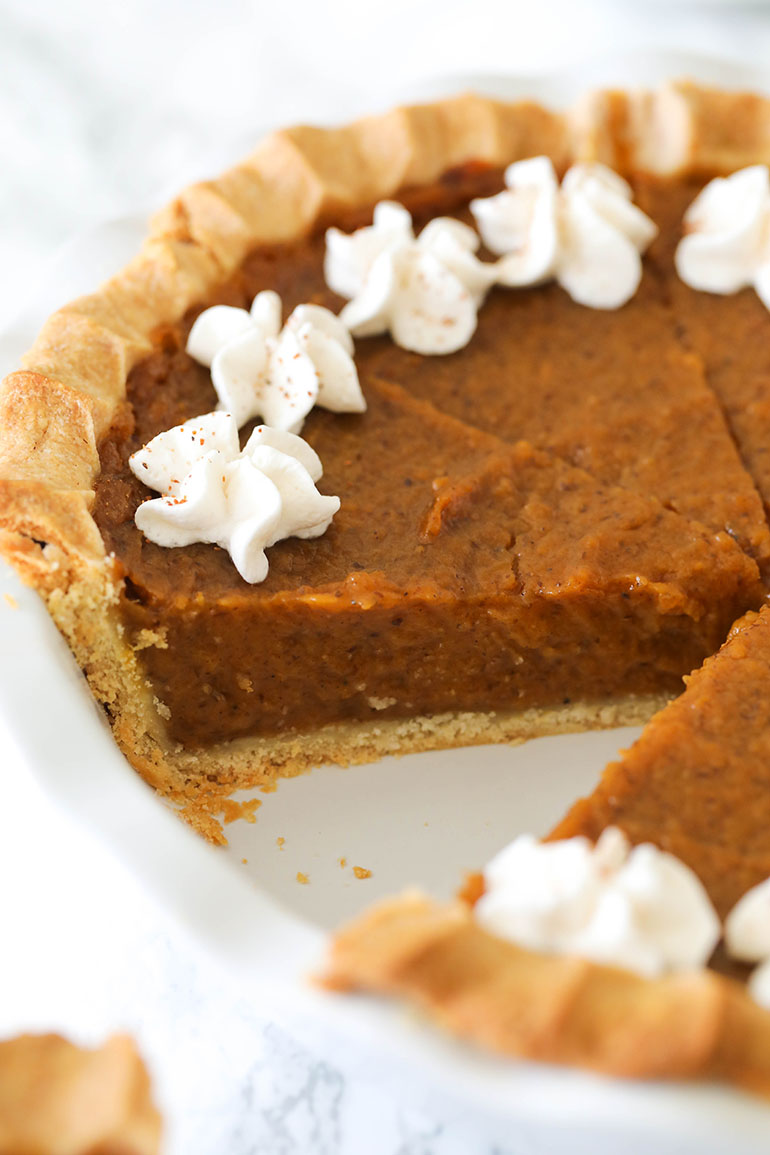 Easy Vegan Sweet Potato Pie