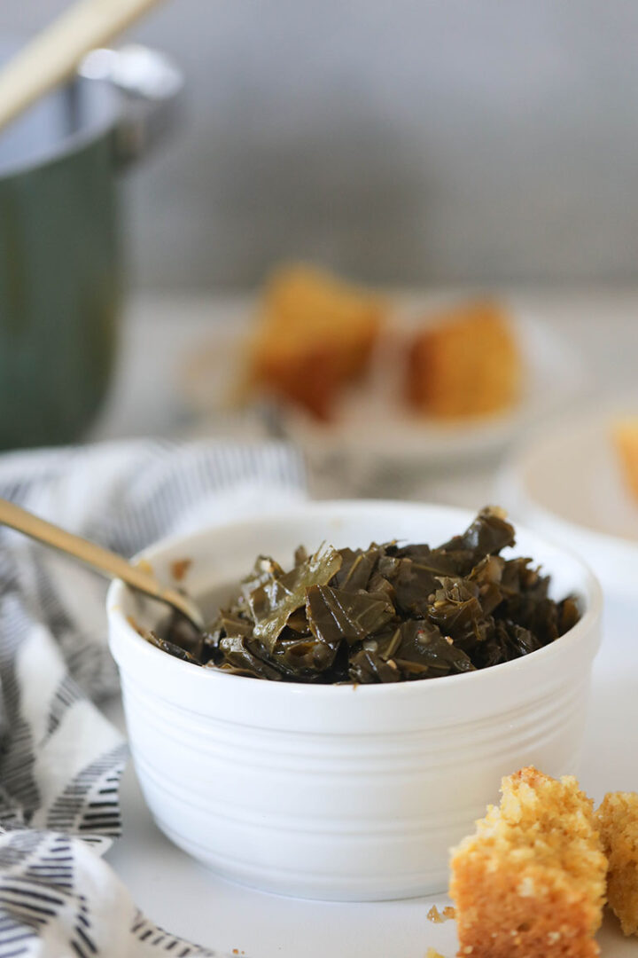 Easy Vegan Collard Greens (Classic Southern Recipe) [+VIDEO