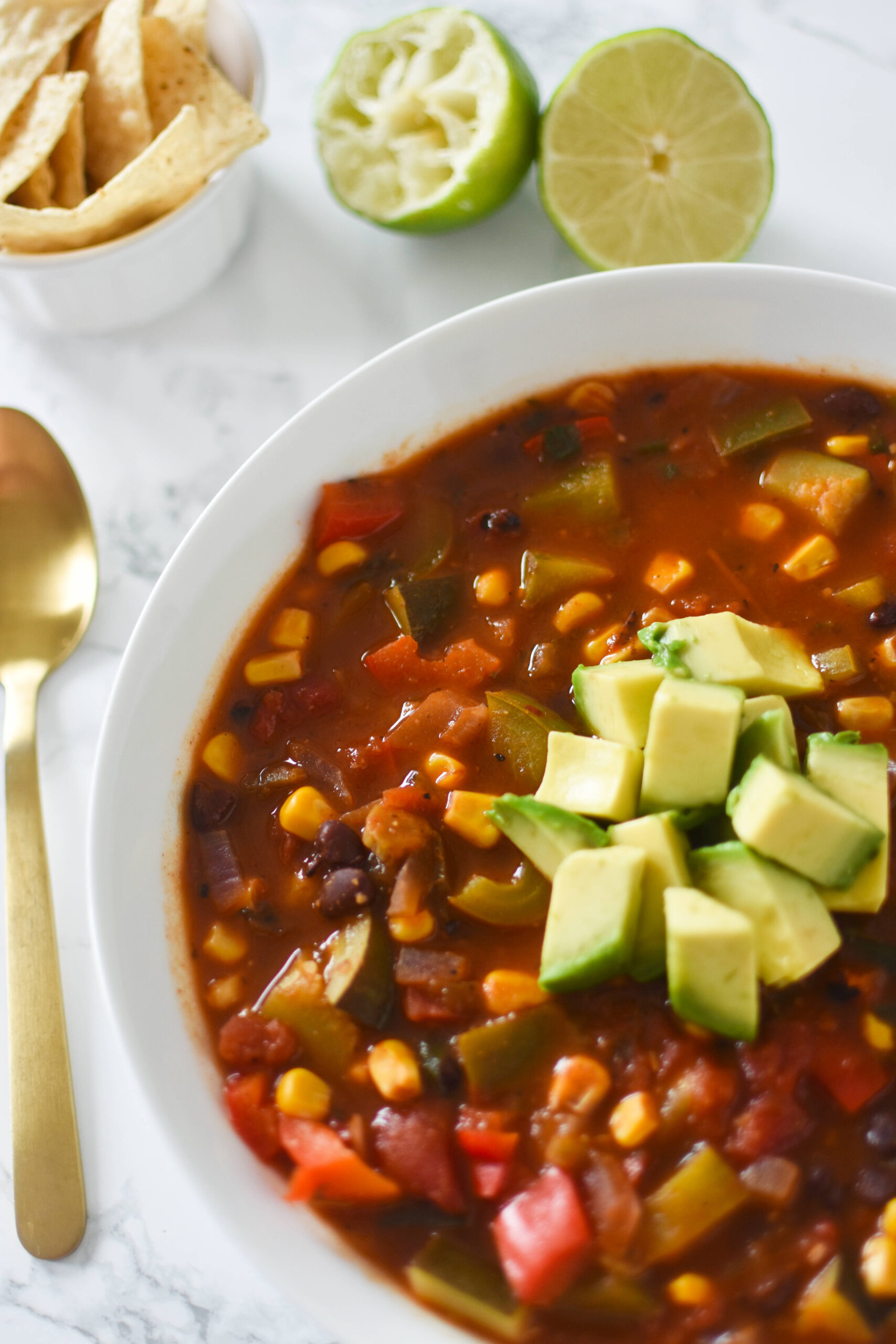 Vegan Tortilla Soup