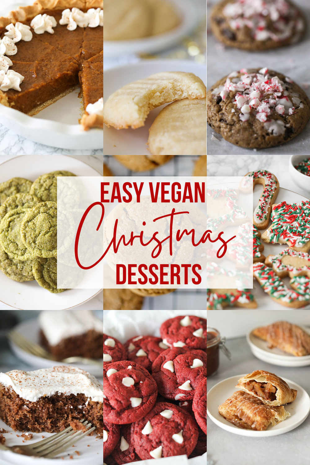 Easy Vegan Christmas Desserts