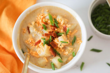 Vegan Baked Potato Soup