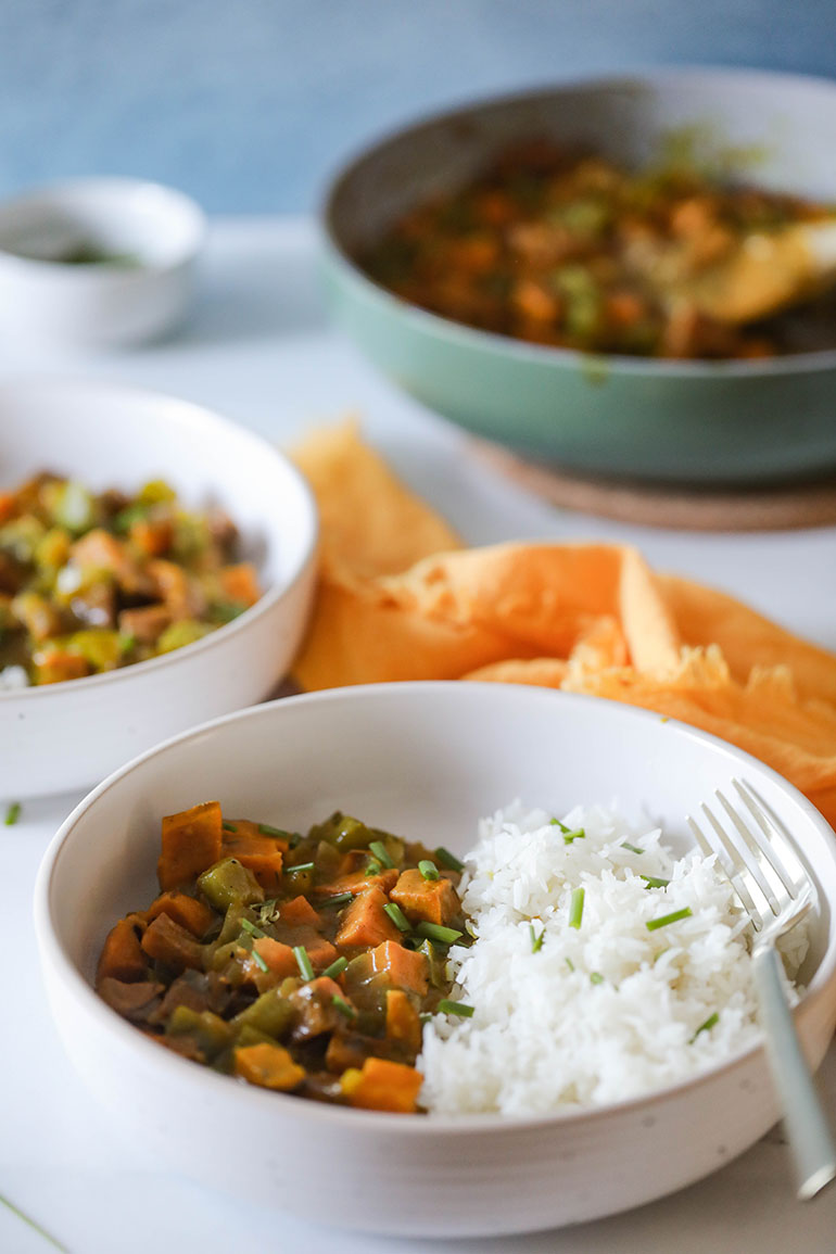 Easy Vegan Sweet Potato Curry