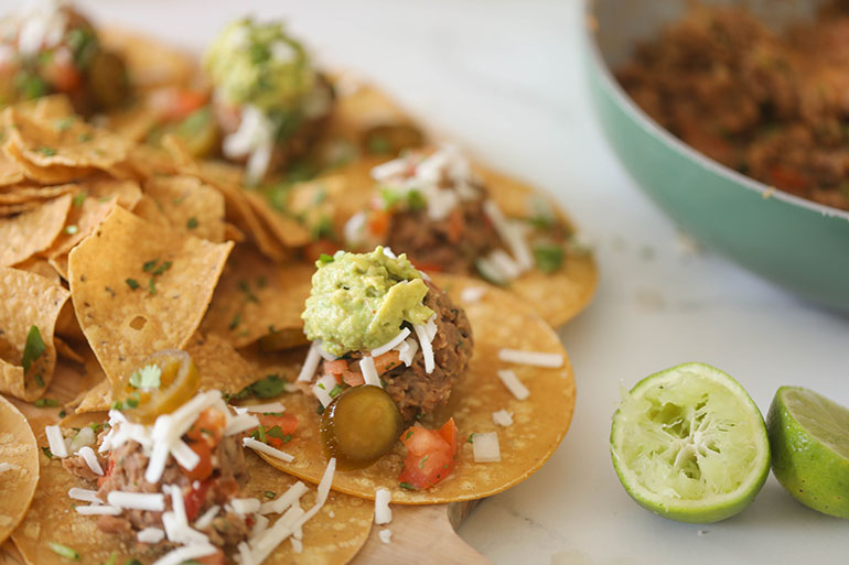 Vegan Refried Bean tacos