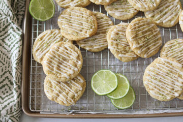 Vegan Key Lime Sugar Cookies